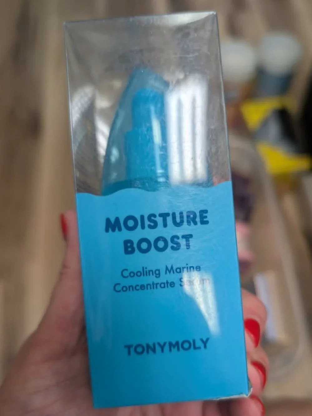 TONYMOLY Moisture Boost Cooling Marine Concentrate Serum NIB